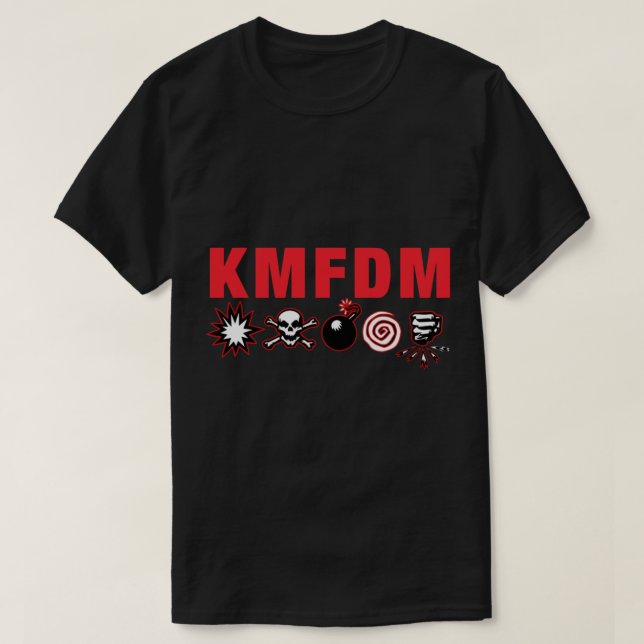 KMFDM SYMBOLES T-shirt classique (Design devant)
