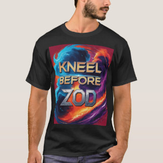 Kneel avant Zod T-Shirt - Attention de la commande