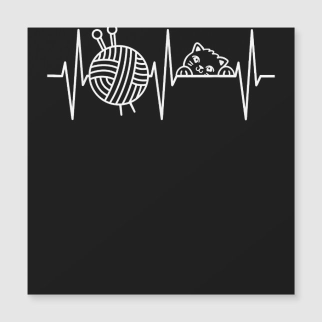 Knit Crochet Knitter Gift Crocheting Sheep Knittin (Devant)