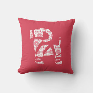 Knit d'hiver Noël Yule Bock Coussin