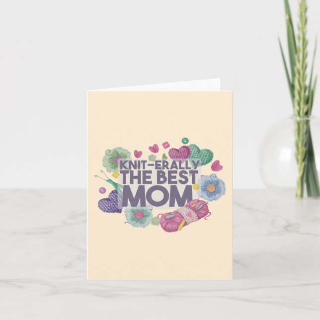 Knit-erally la meilleure maman (Devant)