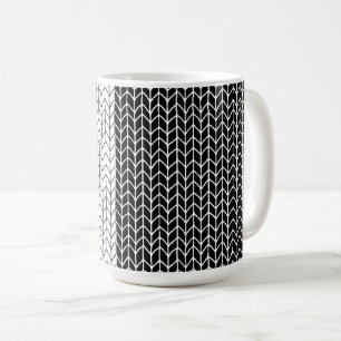 KNIT NOIR ET BLANC Tall Mug
