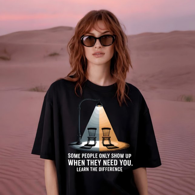 Know the Difference Quote Mental Health T-Shirt (Créateur téléchargé)