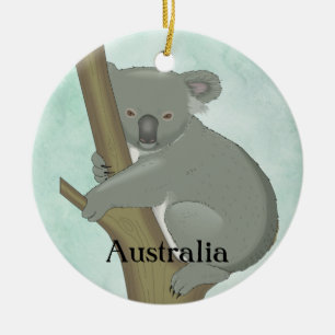 Koala Australie Design ornement en céramique