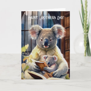 Koala avec bébé - Bonne fête des mères