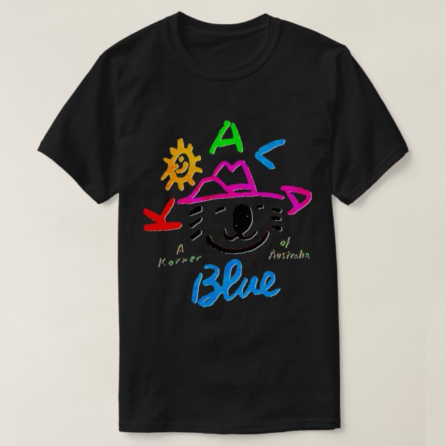 Koala Blue Olivia Newton-John Essential T-Shirt (Design devant)