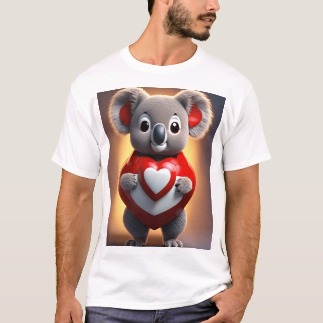 "Koala Cuddles : Adorable T-Shirt Designs (Devant)