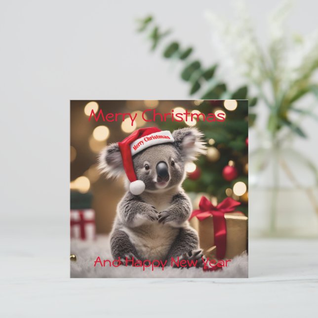 "Koala Kris Kringle : Noël en dessous" (Debout devant)