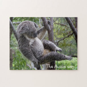 koala - le puzzle denteux de manière australienne