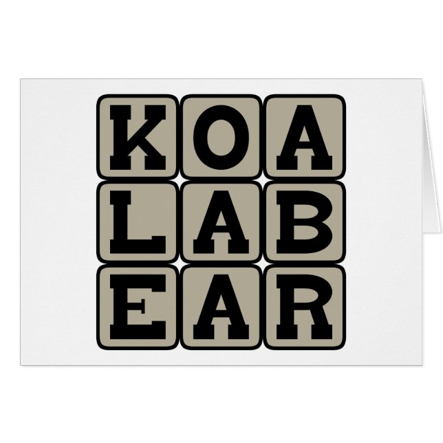 Koala, marsupial australien (Devant horizontal)