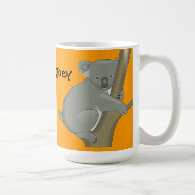 Koala Mug de l'enfant personnalisé (Droite)