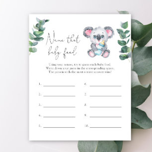 Koala ours - Nom de ce bébé Jeu de douche alimenta