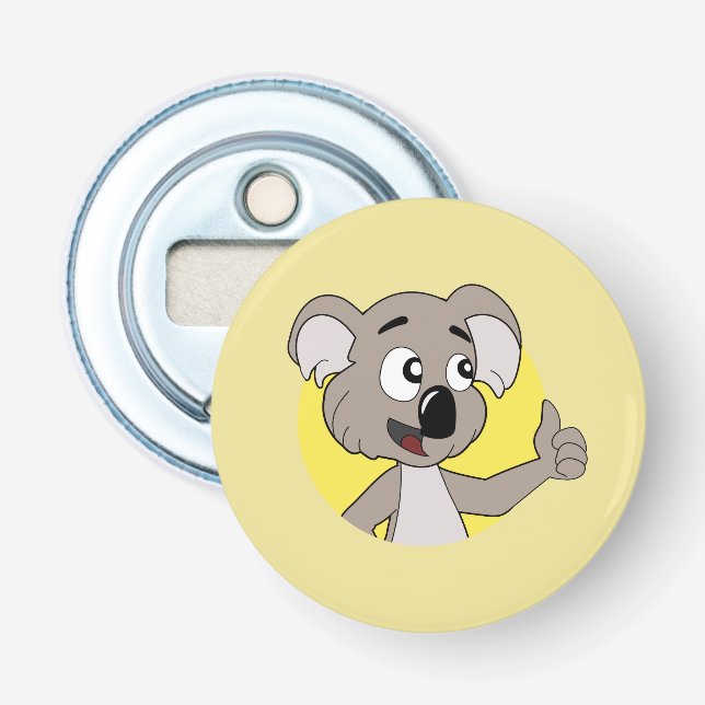 Koala, ouvre-bouteille de dessin animé (Devant)
