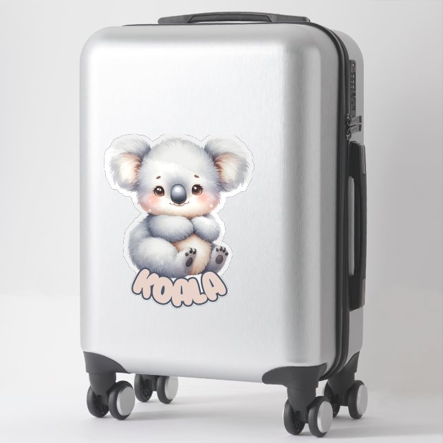 KOALA - STICKER DE NURSERY (Sur valise)