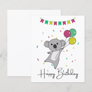 Koala Vous Souhaite Un Joyeux Anniversaire Koalas