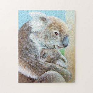 Koalas fine art peinture puzzle puzzle