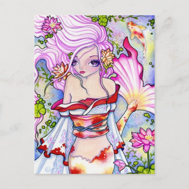 Koi - Carte postale (Devant)