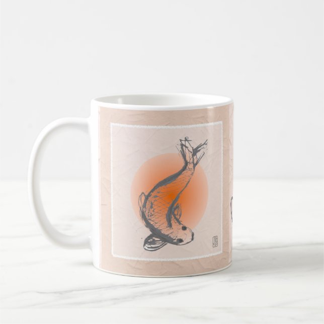 Koi Fish Pisces Mug (Gauche)