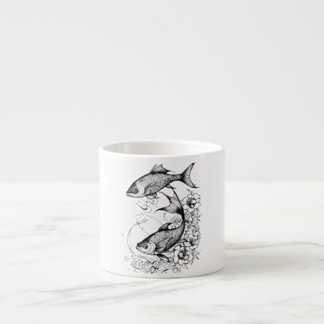 Koi Pond Serenity Espresso Mug Spécial Mug (Devant)