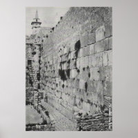 KOISEL - 1870 - WAILING WALL - ISRAËL - POSTERS