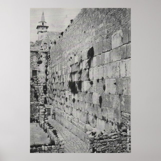 KOISEL - 1870 - WAILING WALL - ISRAËL - POSTERS (Devant)