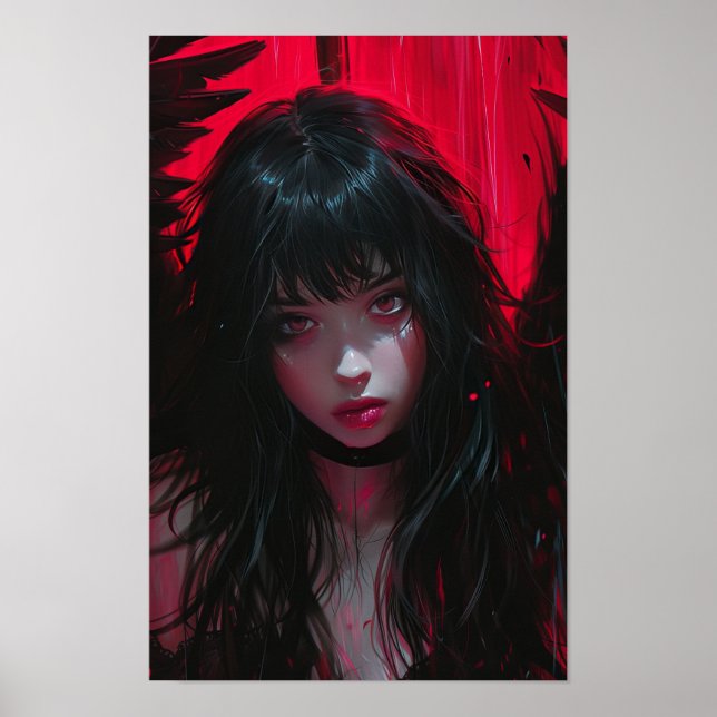 Kojairo Gothic Manga Anime Girl Poster (Devant)