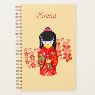 Kokeshi Doll Cherry Blossom