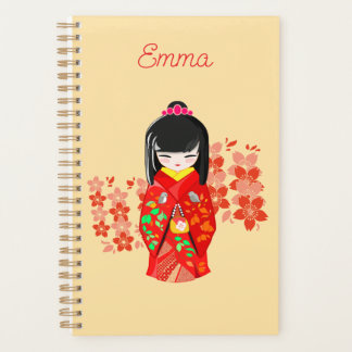 Kokeshi Doll Cherry Blossom
