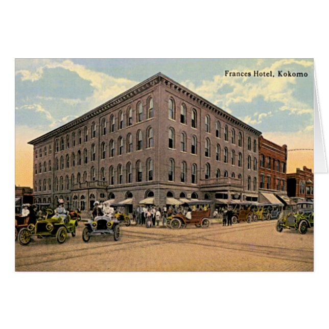 Kokomo, hôtel 1910 de l'Indiana Frances (Devant horizontal)
