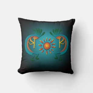 Kokopelli avec Coussin Sun Sq