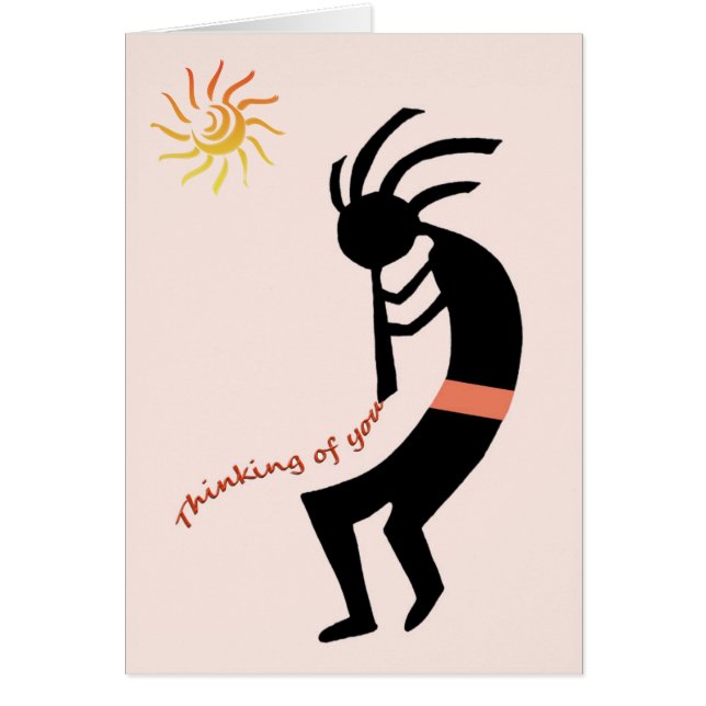 Kokopelli — Joueur de Flûte amérindienne (Devant)