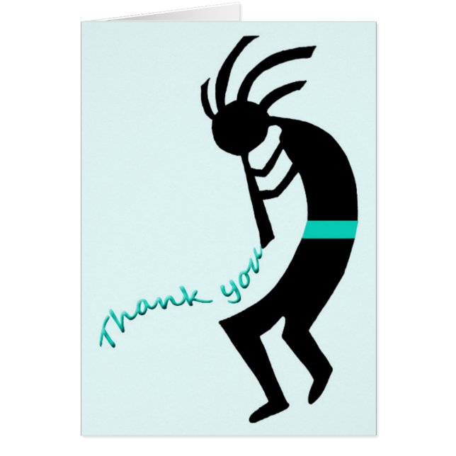 Kokopelli — Joueur de Flûte amérindienne (Devant)