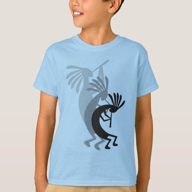 Kokopelli Obtient Le T-shirt Enfants (Devant)