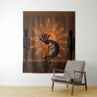 Kokopelli Sud-Ouest Sun Rustique XL Tapisserie