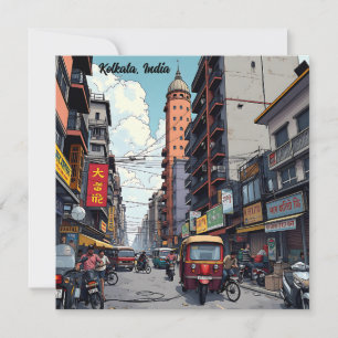 Kolkata, Inde centre-ville Keepsaké Souvenir