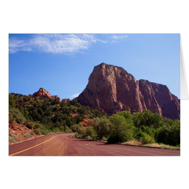 Kolob Canyons Road/Meilleurs voeux (Modèle) (Devant horizontal)