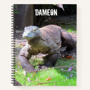 Komodo Dragon Carnet personnalisé - 2 photos
