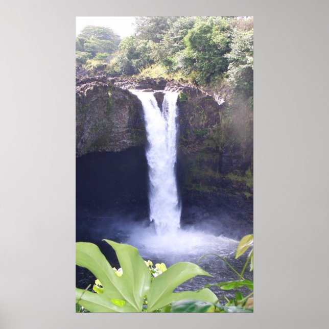 KONA WATERFALL POSTER (Devant)