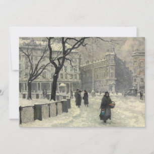 Kongens Nytorv Copenhague en hiver   Paul Fischer