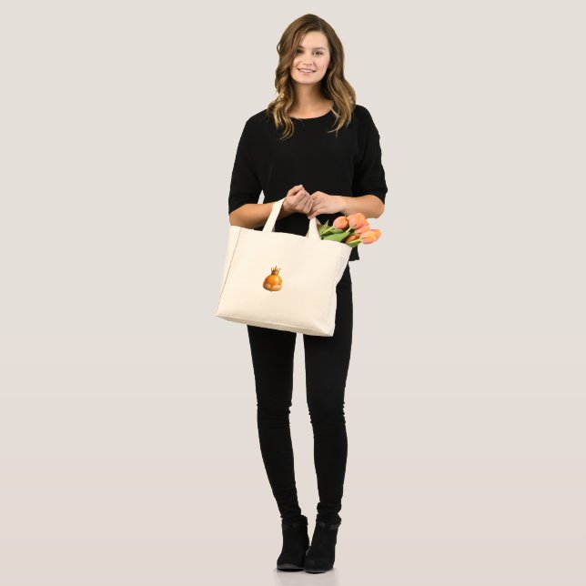 Koningsdag 2026 Tompouce Crown Tote Bag (Devant (modèle))