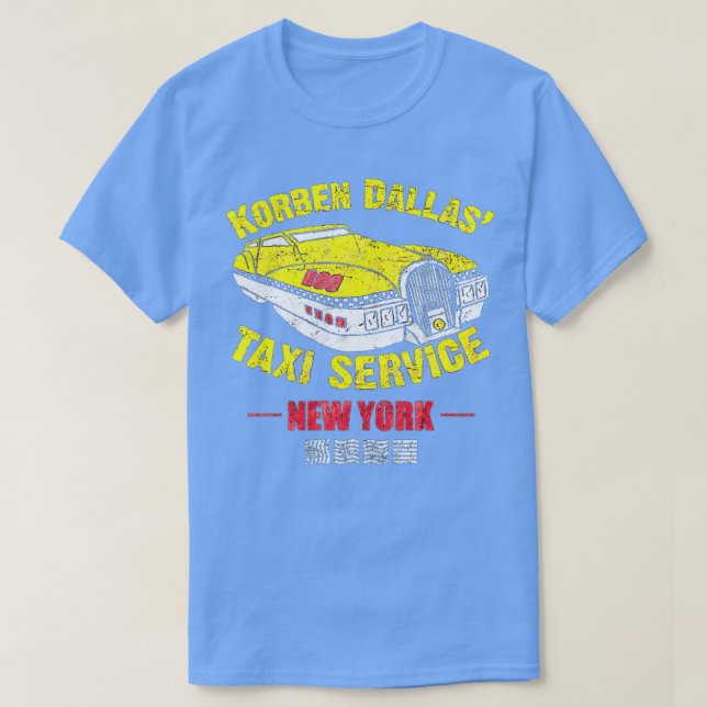 Korben Dallas Taxi TShirt (Design devant)