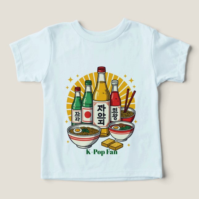 Korean Pop Culture Chest Print (Design Recto)