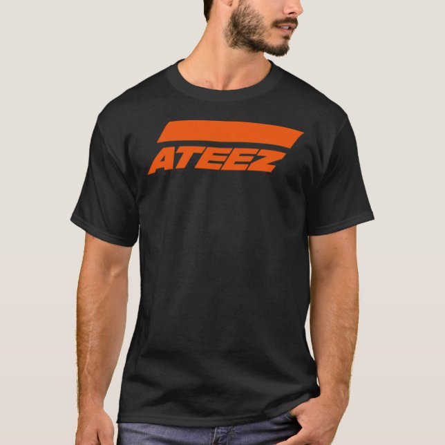 KPOP BOY GROUP ATEEZ OFFICIAL LOGO Classic T-Shirt (Devant)