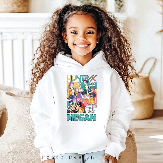 KPop Demon Hunters Girls Hoodie, Huntrix Hoodie (Créateur téléchargé)