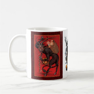 Krampus Mug avec 3 dessins
