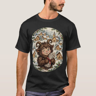 Krampus Noël T-Shirt Foncé