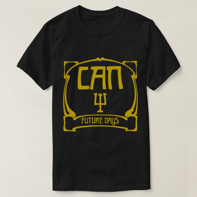 Krautrock Future Logo Classic T-Shirt (Design devant)