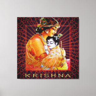KRISHNA - Toile enveloppée