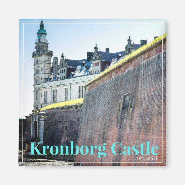 Kronborg Danemark Magnet souvenir (Devant)