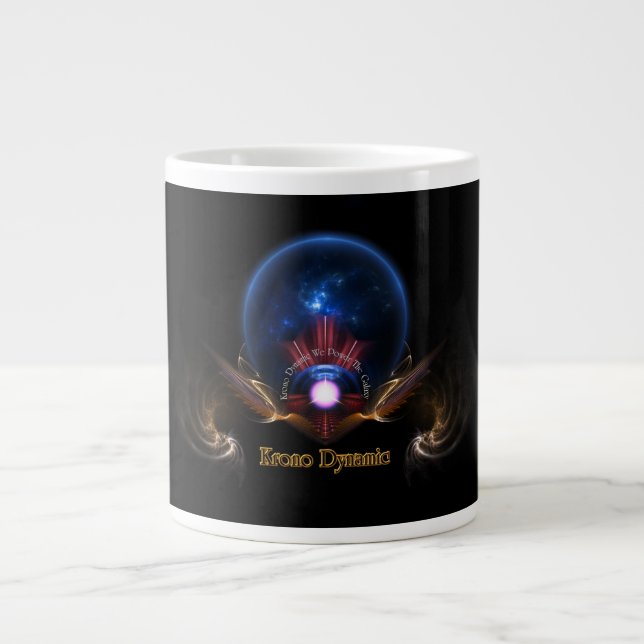Krono Dynamic Fractal Art Specialty Mug (Devant)